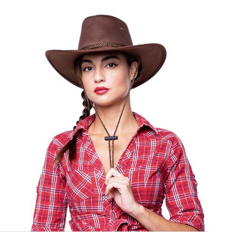 Sombrero-Cowboy-Marron-Adulto
