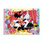 Puzzle-Minnie-de-compras-104-piezas