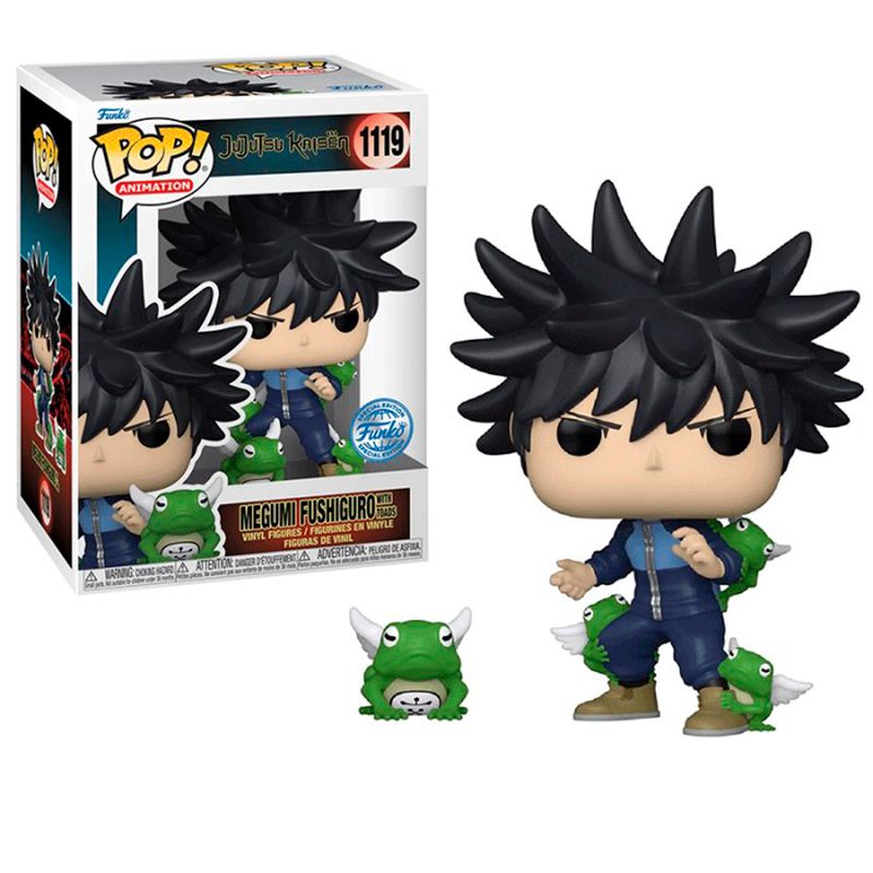 Funko-POP--Jujutsu-Kaisen-Megumi-con-Ranas