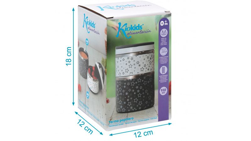 Termo Papillero En Acero Inoxidable Kiokids 350 Ml