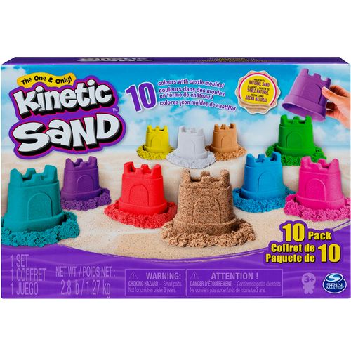Kinetic Sand Pack 10 Castillos