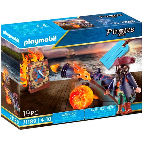 Playmobil Pirates Pirata con Cañón