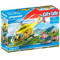 Playmobil City Life Helicóptero de Rescate