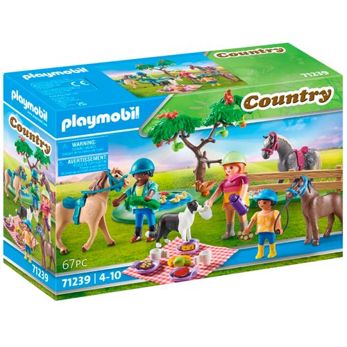 Playmobil Country Excursión de Pícnic con Caballos