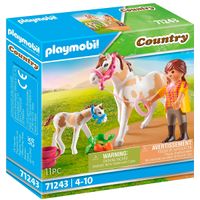 Playmobil Country Caballo con Potro