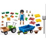 Playmobil-Country-Tractor-con-Remolque_1