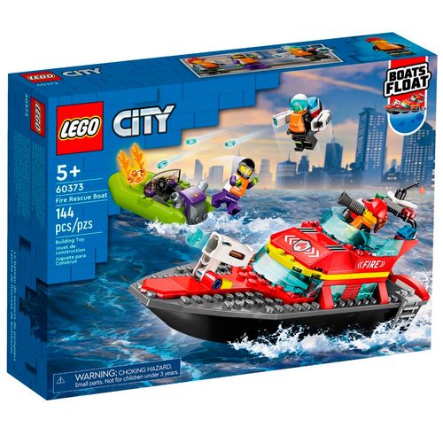 Lego City Lancha de Rescate de Bomberos