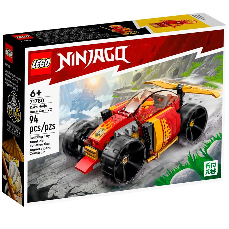 Lego-Ninjago-Coche-de-Carreras-Ninja-EVO-de-Kai