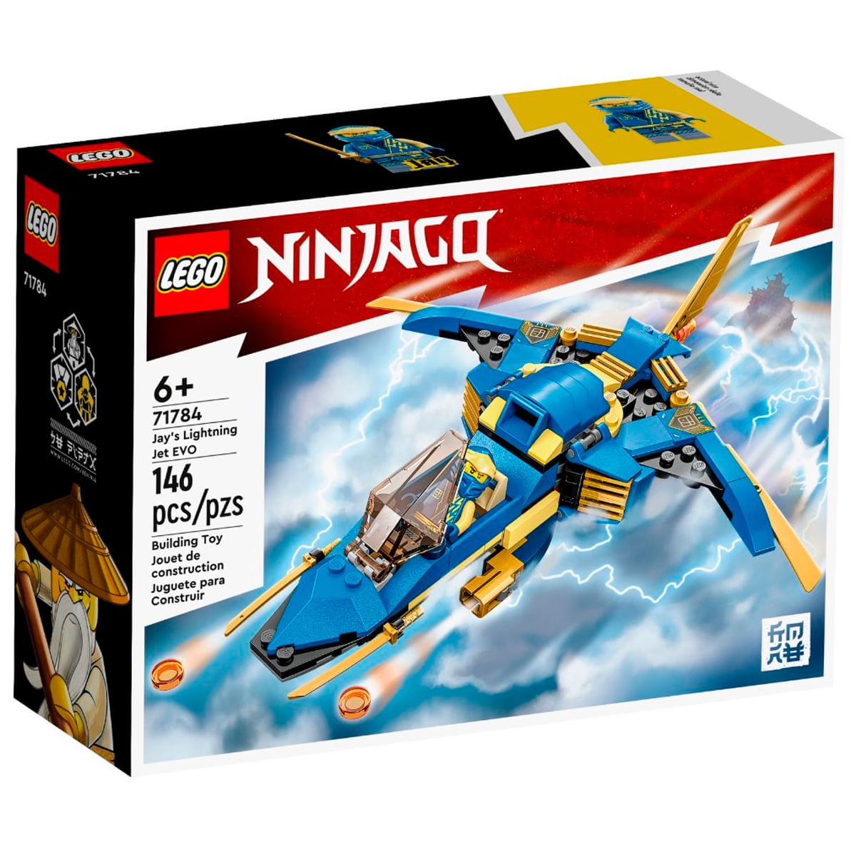 Lego Ninjago Jet del Rayo EVO de Jay