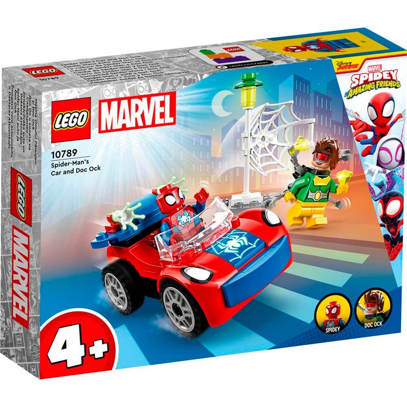 Lego-Heroes-Coche-de-Spider-Man-y-Doc-Ock