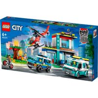 Lego City Central de Vehículos de Emergencia