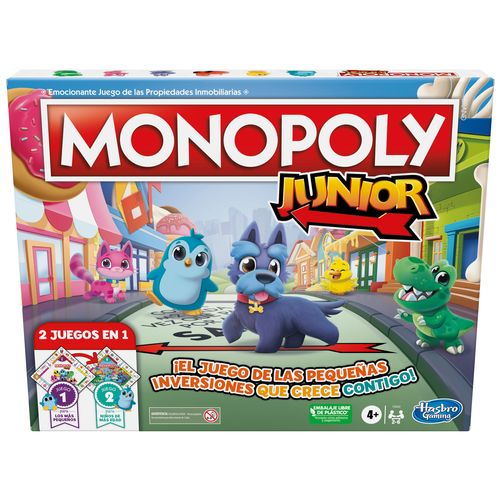Monopoly Junior 2 Juegos en 1