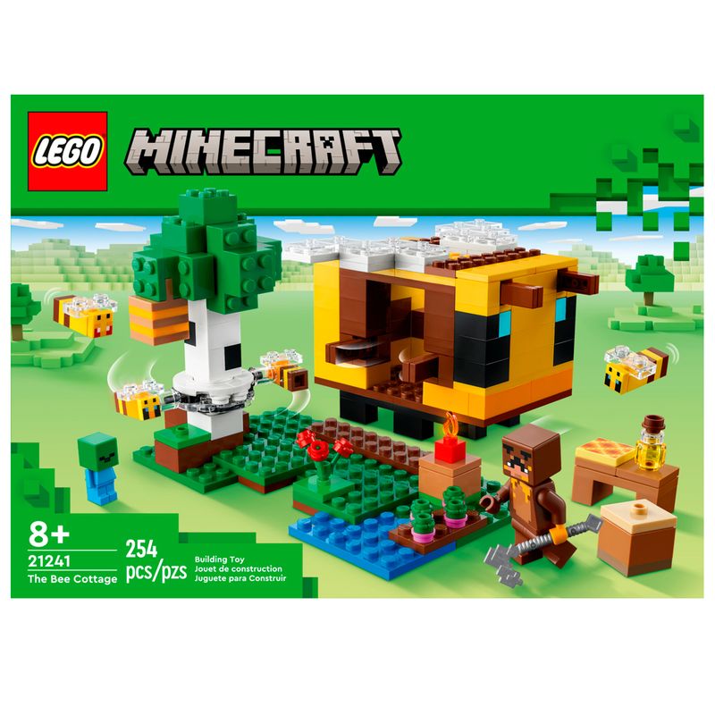 Lego-Minecraft-La-Cabaña-Abeja