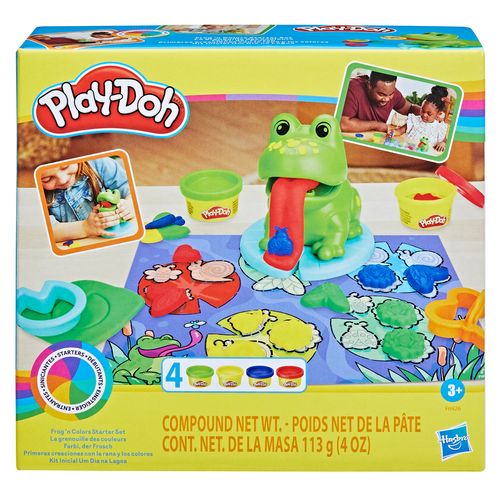 Play-Doh Primeras Creaciones con Rana y Colores