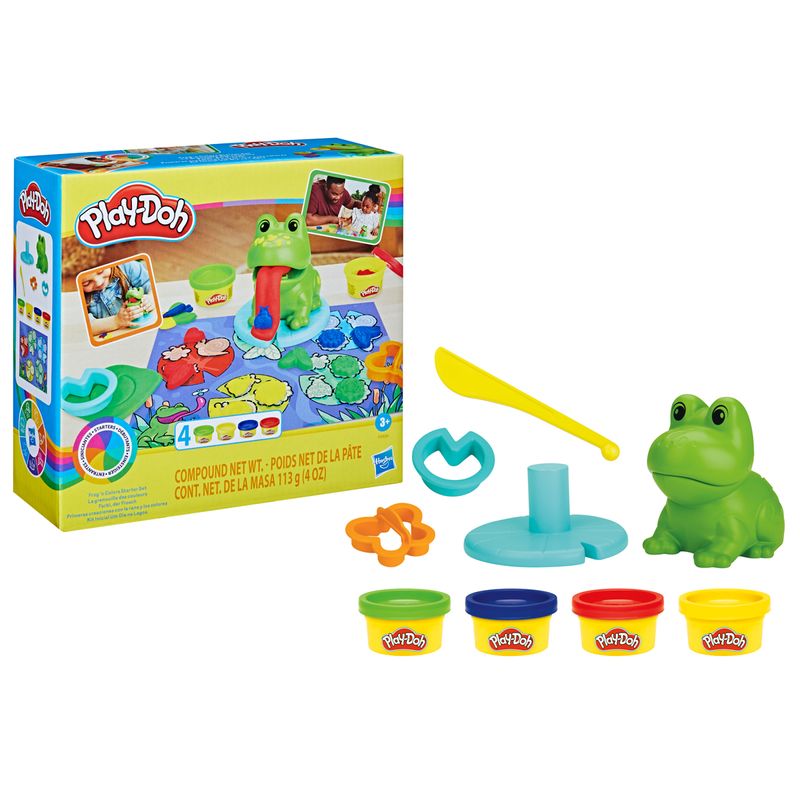 Play-Doh-Primeras-Creaciones-con-Rana-y-Colores_1