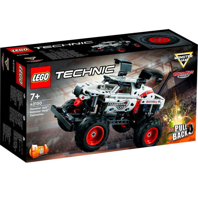 Lego-Technic-Monster-Jam-Dalmatian-Mutt
