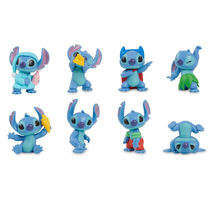 Stitch-Pack-8-Figuras-Poses-Divertidas