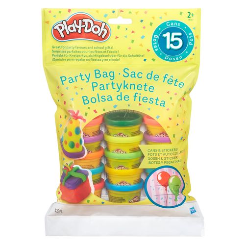 Play-Doh Bolsa Fiesta 15 Botes Plastilina