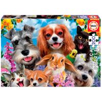 Selfie Mascotas Puzzle 200 Piezas