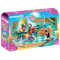Playmobil City Life Tienda de Bicicletas y Skate