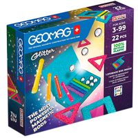 Geomag Pack Glitter 22 Piezas