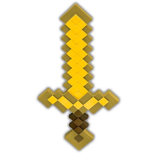 Minecraft Espada de Oro Escala 1:1