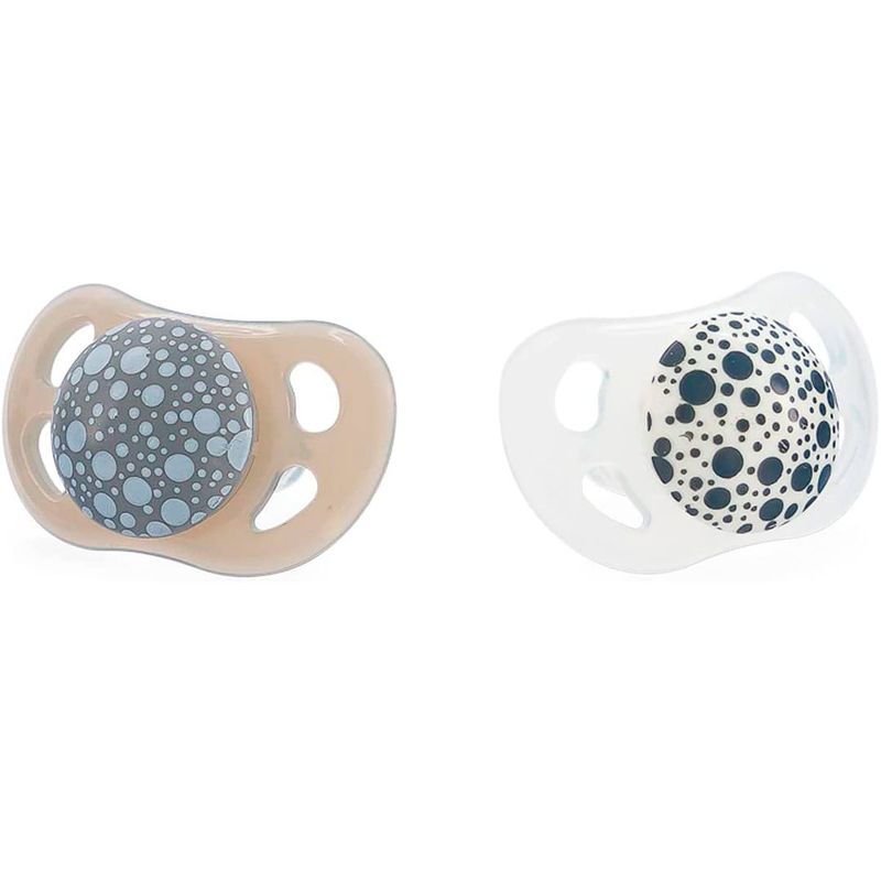 Pack-2-Chupetes-de-Silicona-0-6-Meses-Blanco--Gris