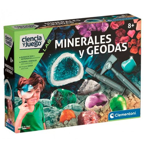 Ciencia y Juego Pack Minerales y Geodas