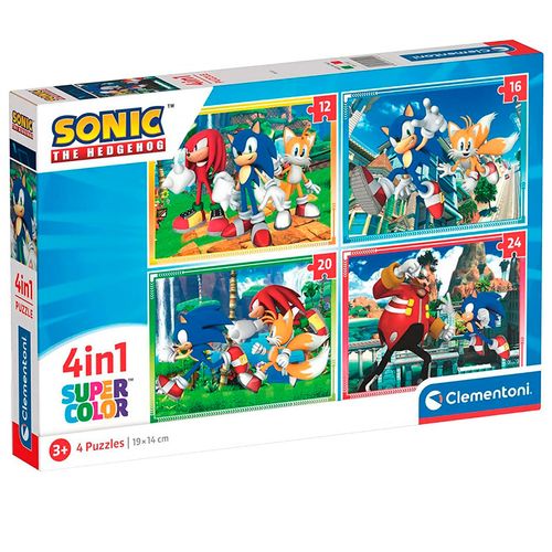 Sonic Puzzle 4 en 1 Progresivo