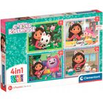 Casa-de-Muñecas-de-Gabby-Puzzle-4-en-1-Progresivo