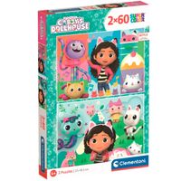 Casa de Muñecas de Gabby Puzzle 2x60 Piezas