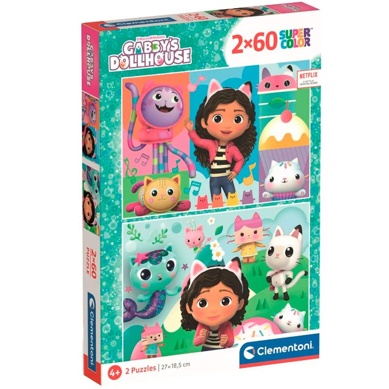 Casa-de-Muñecas-de-Gabby-Puzzle-2x60-Piezas
