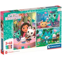 Casa de Muñecas de Gabby Puzzle 3x48 Piezas
