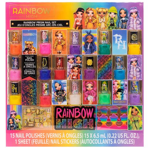 Rainbow High Pack Esmaltes Peel-Off