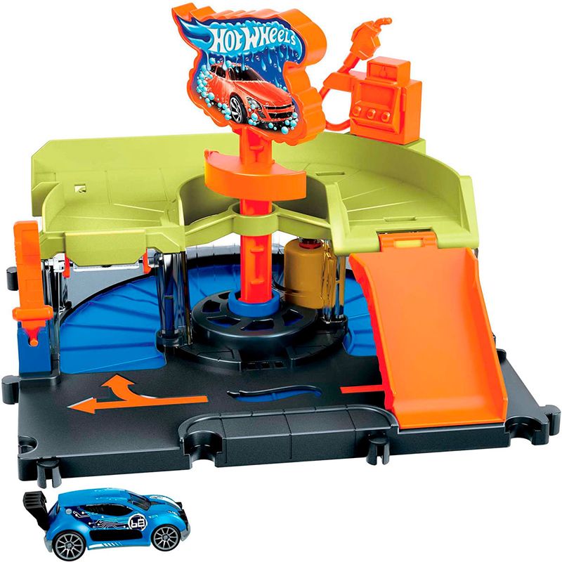 Hot-Wheels-Lavadero-Coches-Expres