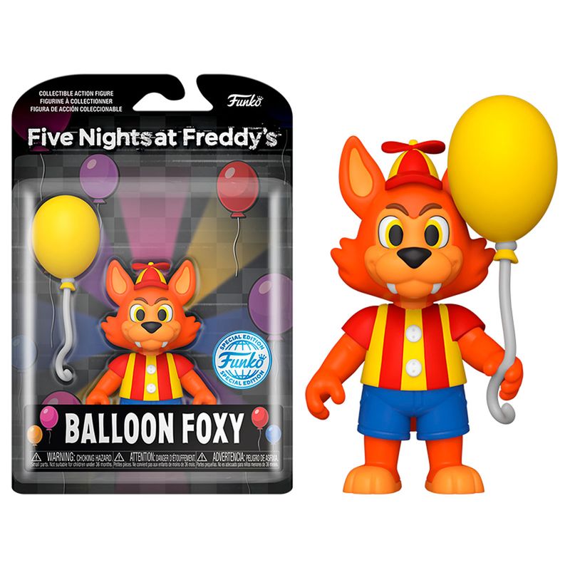 Five-Night-s-at-Freddys-Figura-Accion-Foxy-Ballon