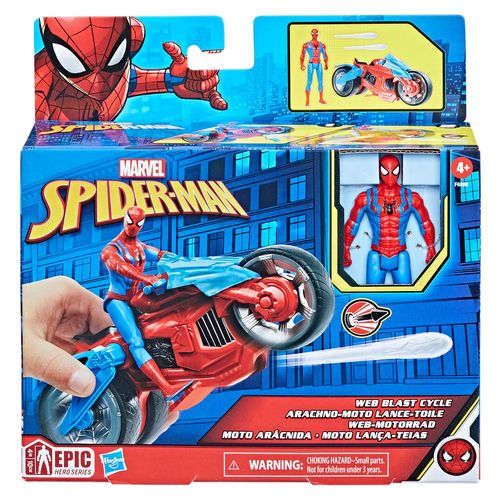 Spiderman Vehículo Arácnido con Figura