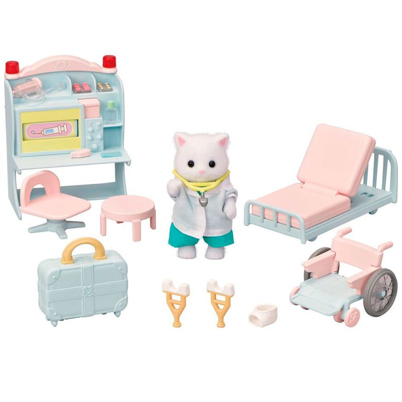 Sylvanian-Families-Pack-Doctora-de-la-Aldea