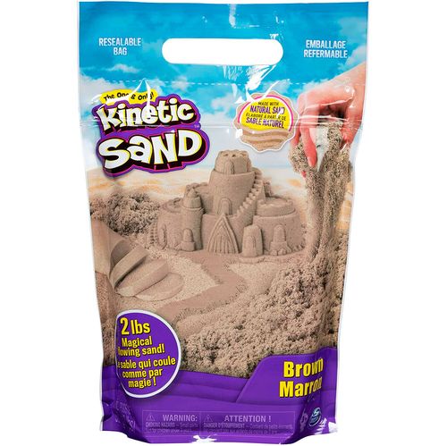 Kinetic Sand Arena Mágica Marrón Bolsa 907 Gramos