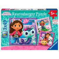 Casa de Muñecas de Gabby Puzzle 3x49