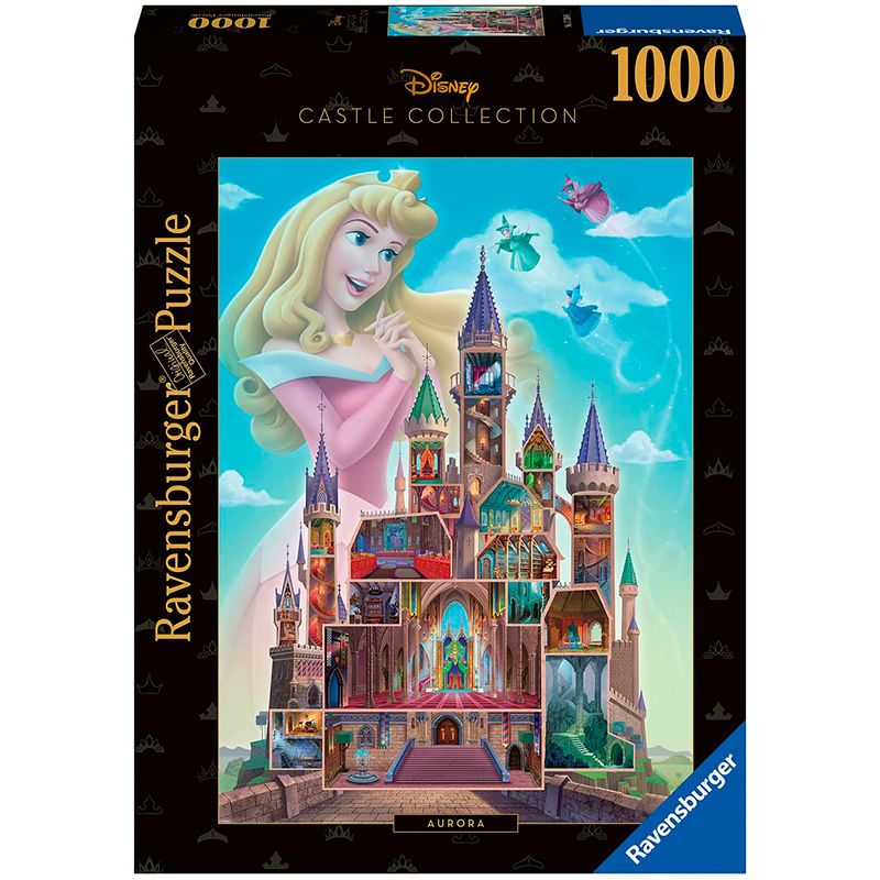 Princesas-Aurora-Castillo-Puzzle-1000-Piezas