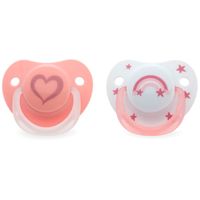 Pack 2 chupetes de 6-18m Rosa