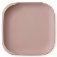 Plato llano silicona antideslizamiento Rosa