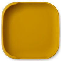 Plato llano silicona antideslizamiento Ocre