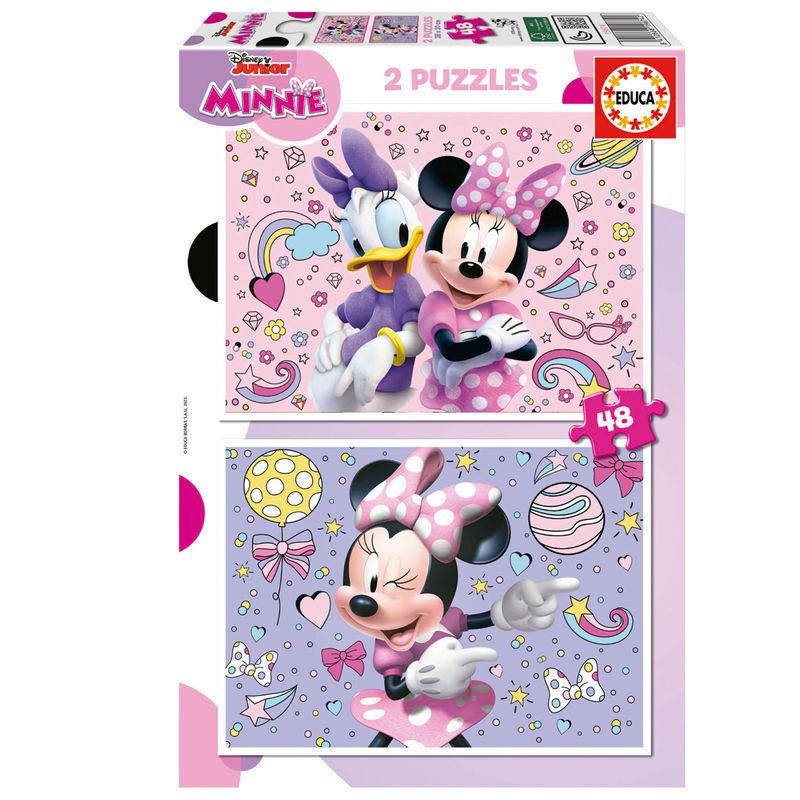 Minnie-Mouse-Puzzle-2x48-Piezas