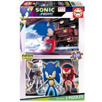 Sonic Puzzle 2x100 Piezas