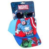 Los Vengadores Pack Gorra + Gafas