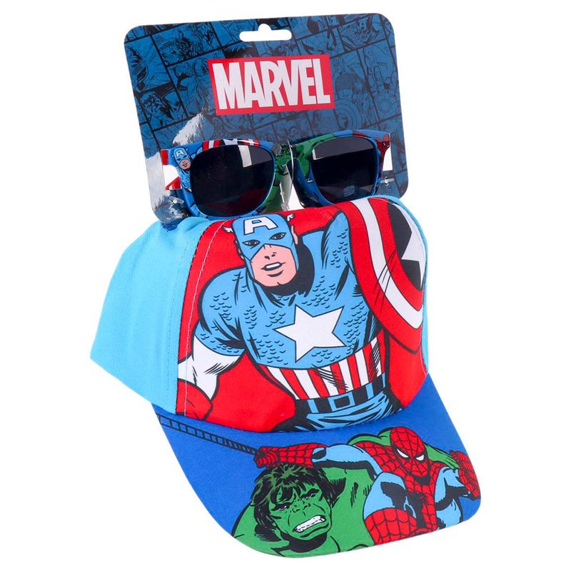 Los-Vengadores-Pack-Gorra---Gafas