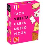 Taco-Vuelta-Cabra-Queso-Pizza-Juego-Cartas