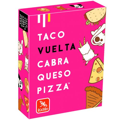 Taco, Vuelta, Cabra, Queso, Pizza Juego Cartas